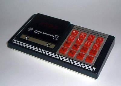 Chess Champion Mk 1 (de eerste van de
      Overtom Schaakcomputer-collectie)